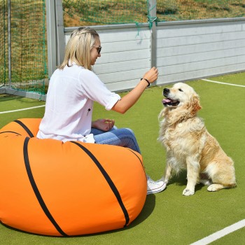 Sedací vak basketbalová lopta EMI