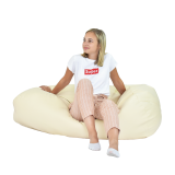 Sedací vak hruška bežová