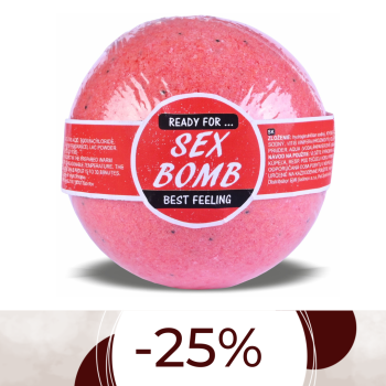 Fürdőbomba Sex Bomb eper 120g