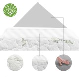 EMI Aloe Vera Comfort PUR hab antibakteriális matrac cipzáras huzattal