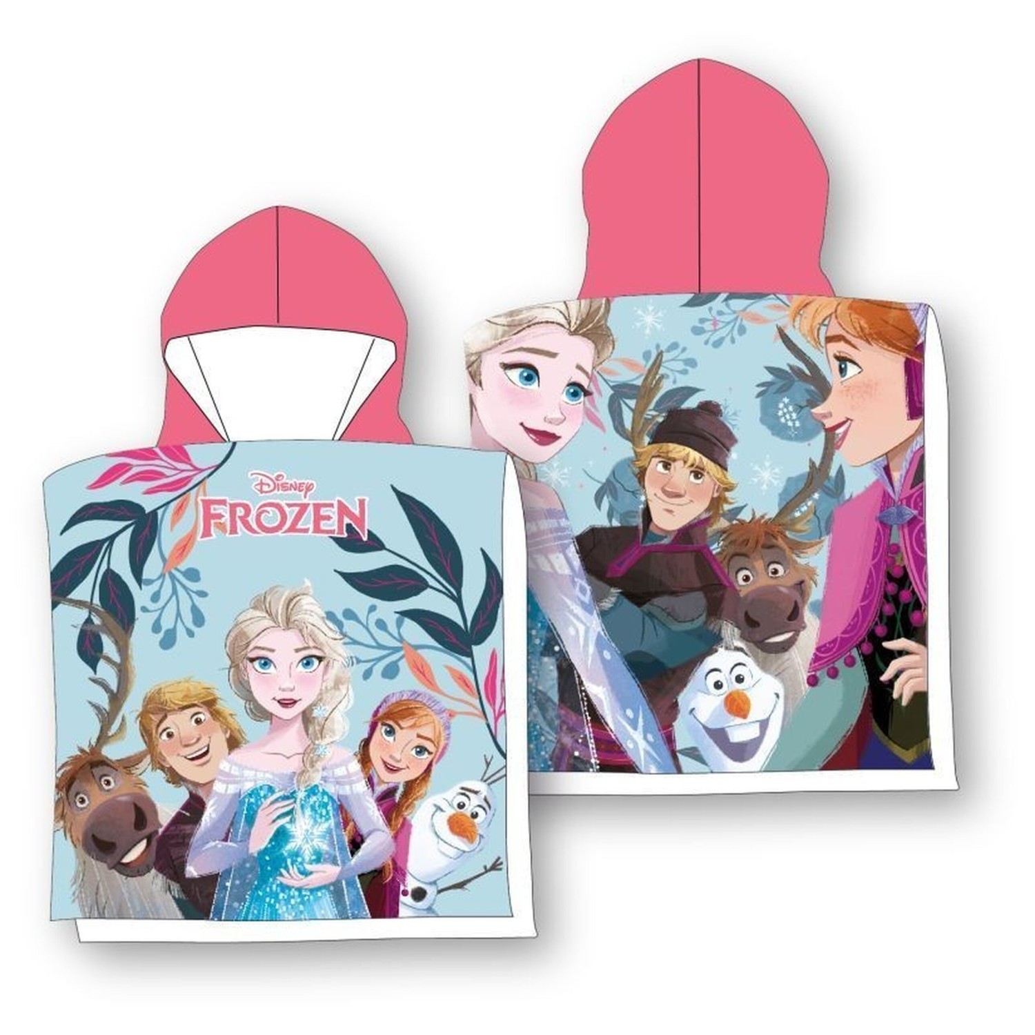 FARO Frozen kék gyermek poncsó