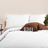EMI fehér deluxe pamut ágyneműhuzat