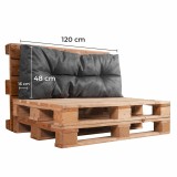 Kerti ülőgarnitúra 3db szürke EMI