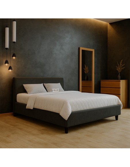 ZEFIRA 180x200 cm-es kárpitozott ágy, tárolóhelyiséggel
