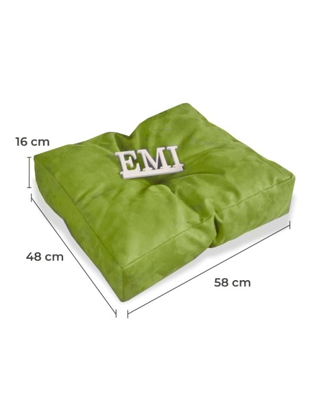 EMI kerti raklap párna szett 3db zöld