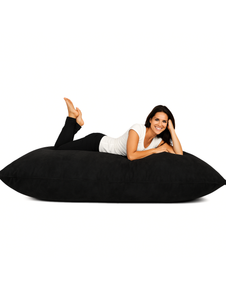 EMI fekete velúrszövet ülőzsák