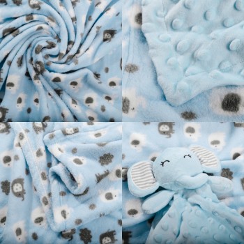 EMI Elefánt alvós játék pléddel