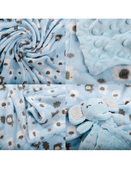 EMI Elefánt alvós játék pléddel