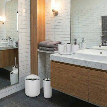 EMI Levi fehér fürdőszobai kiegészítő szett