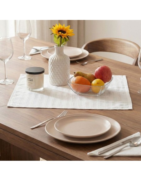 EMI Eden feher asztalterítő 40x40 cm