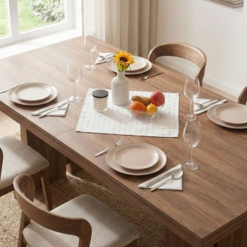 EMI Eden feher asztalterítő 40x40 cm