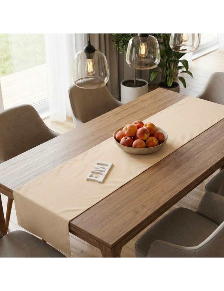 EMI barackszínű asztalterítő 160x36 cm