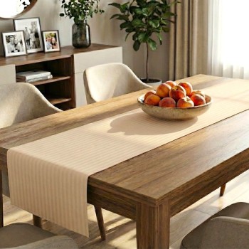 barackszínű asztalterítő