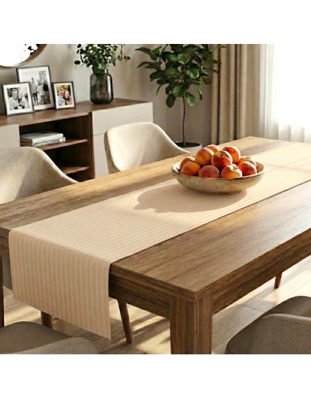 barackszínű asztalterítő