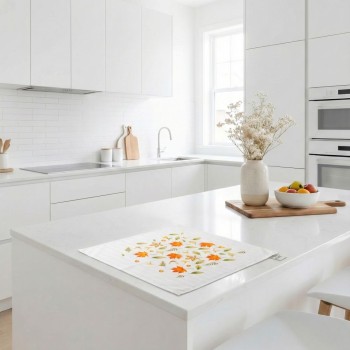 EMI Ősz fehér damaszt terítő