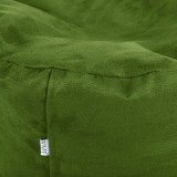 EMI gömb formájú zöld velúr babzsákfotel 80 liter