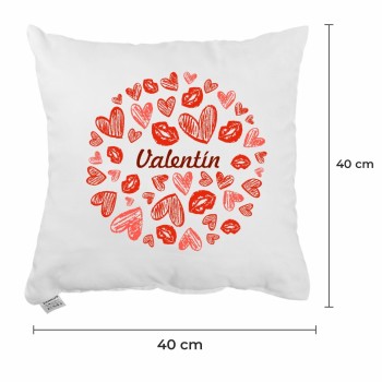 Dekoratív párna Valentin 40x40 cm EMI