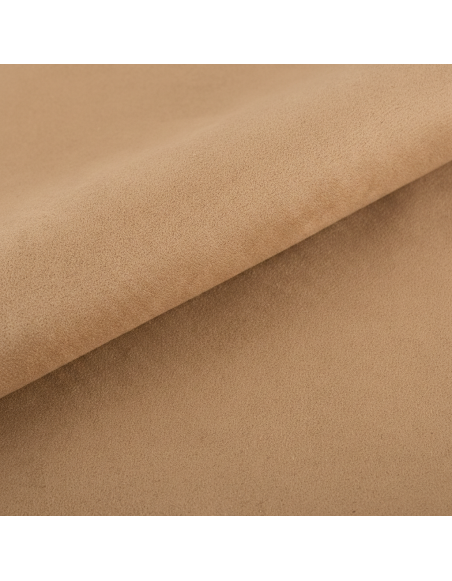 EMI világosbarna színű velúr méteráru S5