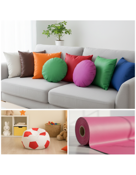 EMI rózsaszín műbőr