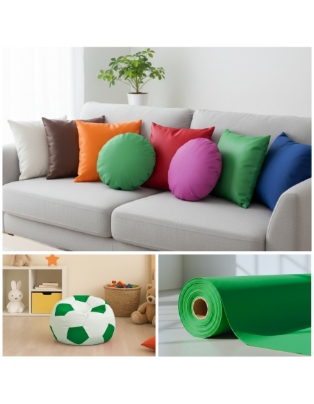 EMI lime zöld műbőr méteráru