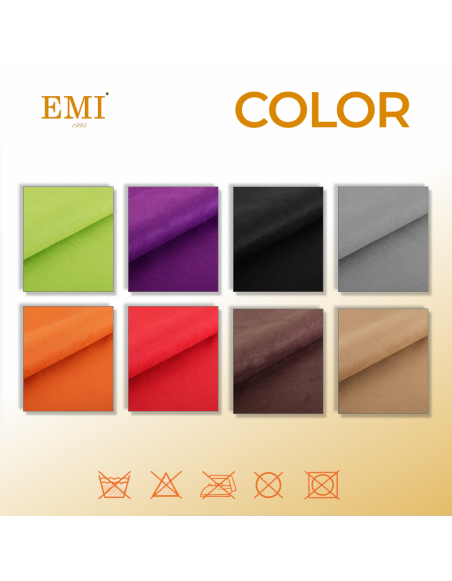 EMI szürke velúr méteráru