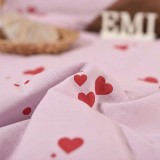 Pamut_agynemu_szivecskekkel_rozsaszin_Rosy