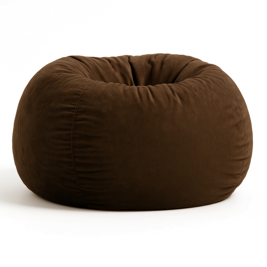 Sedací vak leňošník tmavohnedý EMI