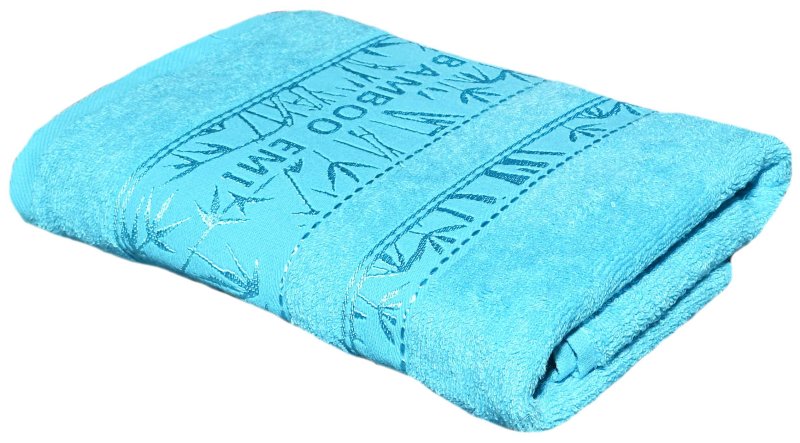 tyrkysovy bambusovy uterak