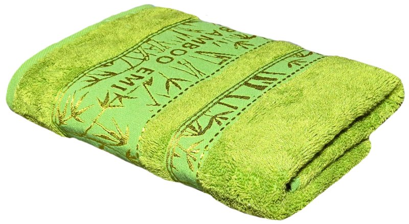 zeleny bambusovy uterak