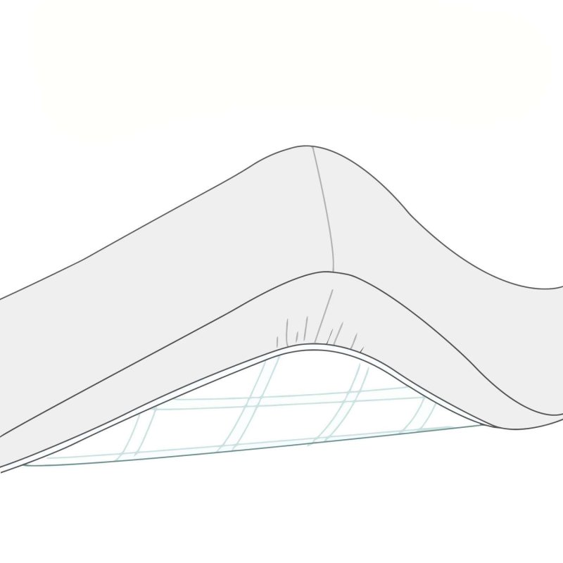 siva plachta s gumickou