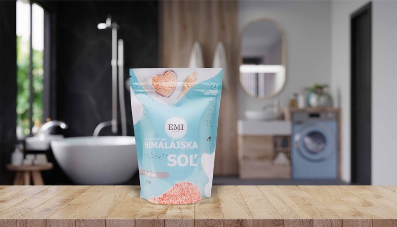 ružová himalájska soľ do kúpeľa