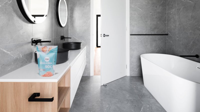 prírodná soľ do kúpeľa